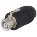 NAC3FC-HC; Connector: circular; screw terminal; male; powerCON 32 A; 8÷20mm; NEUTRIK