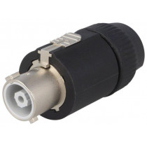 NAC3FC-HC; Connector: circular; screw terminal; male; powerCON 32 A; 8÷20mm; NEUTRIK