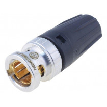 NBNC75BLP7; Plug; BNC; male; shielded,with strain relief; straight; 75Ω; NEUTRIK