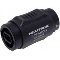 NL4MMX; Adapter; PIN: 4; for cable; 30A; 250V; Series: speakON; NEUTRIK