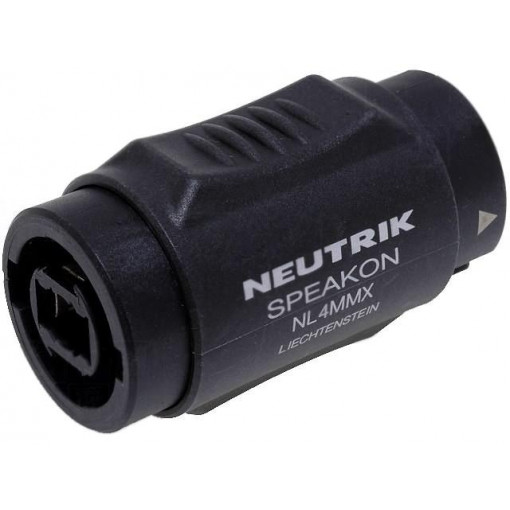 NL4MMX; Adapter; PIN: 4; for cable; 30A; 250V; Series: speakON; NEUTRIK