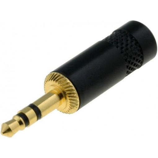 NYS231BG; Plug; Jack 3,5mm; male; stereo; straight; for cable; soldering; NEUTRIK