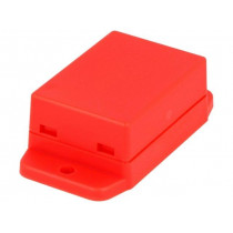 NUB503522RD; Enclosure: multipurpose; X: 35.4mm; Y: 50mm; Z: 22mm; ABS; red; UL94HB; GAINTA