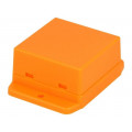 NUB505027OR; Enclosure: multipurpose; X: 50.4mm; Y: 50mm; Z: 27mm; ABS; orange; GAINTA