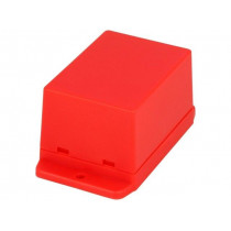 NUB705042RD; Enclosure: multipurpose; X: 50.4mm; Y: 70mm; Z: 42mm; ABS; red; UL94HB; GAINTA