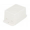 NUB705042WH; Enclosure: multipurpose; X: 50.4mm; Y: 70mm; Z: 42mm; ABS; white; GAINTA