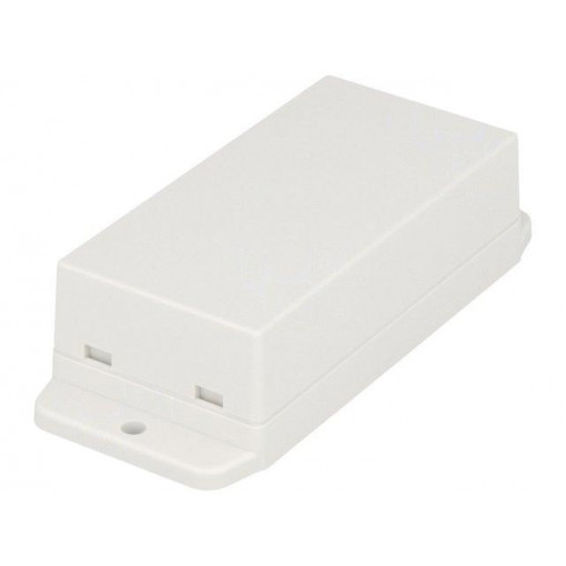NUB904527WH; Enclosure: multipurpose; X: 45.6mm; Y: 90mm; Z: 27.5mm; ABS; white; GAINTA