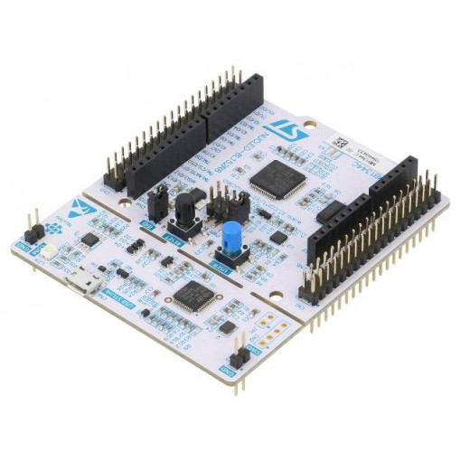NUCLEO-8L152R8; Dev.kit: STM8; STM8L152R8T6; Add-on connectors: 2; base board; STMicroelectronics