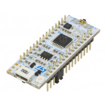 NUCLEO-F303K8; Dev.kit: STM32; STM32F303K8T6; Add-on connectors: 2; base board; STMicroelectronics NUCLEO-F303K8; Dev.kit: STM32; STM32F303K8T6; Add-on connectors: 2; base board; STMicroelectronics