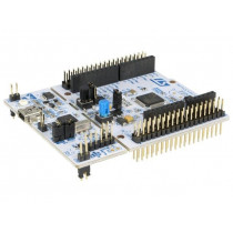 NUCLEO-F411RE; Dev.kit: STM32; STM32F411RET6; Add-on connectors: 2; base board; STMicroelectronics NUCLEO-F411RE; Dev.kit: STM32; STM32F411RET6; Add-on connectors: 2; base board; STMicroelectronics