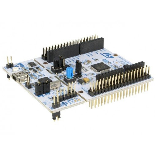 NUCLEO-F411RE; Dev.kit: STM32; STM32F411RET6; Add-on connectors: 2; base board; STMicroelectronics