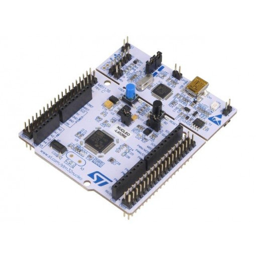NUCLEO-L452RE; Dev.kit: STM32; STM32L452RET6; Add-on connectors: 2; base board; STMicroelectronics