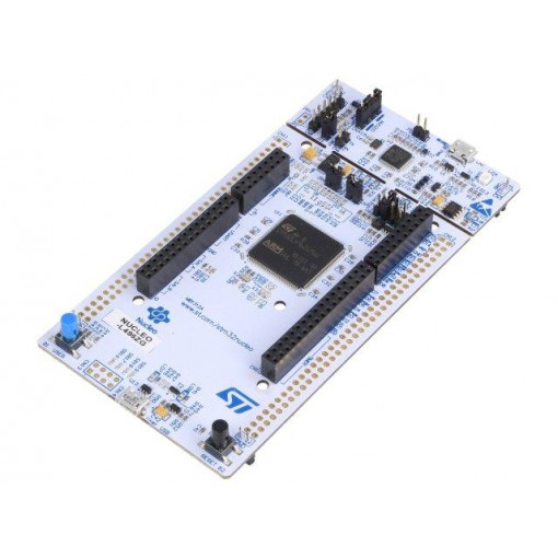 NUCLEO-L496ZG; Dev.kit: STM32; STM32L496ZGT6; Add-on connectors: 2; base board; STMicroelectronics