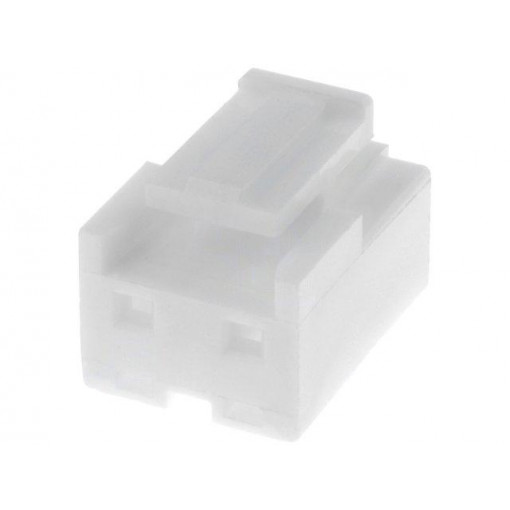 NVR-02; Plug; wire-board; female; 5mm; PIN: 2; Colour: white; JST