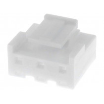 NVR-03; Plug; wire-board; female; 5mm; PIN: 3; Colour: white; JST