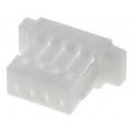 A1001H-4P-1; Plug; wire-board; female; 1mm; PIN: 4; w/o contacts; for cable; 50V; JOINT TECH A1001H-4P-1; Plug; wire-board; female; 1mm; PIN: 4; w/o contacts; for cable; 50V; JOINT TECH