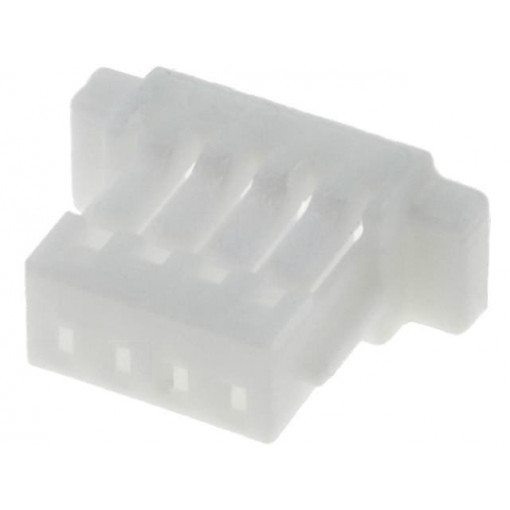 A1001H-4P-1; Plug; wire-board; female; 1mm; PIN: 4; w/o contacts; for cable; 50V; JOINT TECH A1001H-4P-1; Plug; wire-board; female; 1mm; PIN: 4; w/o contacts; for cable; 50V; JOINT TECH