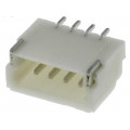 A1001WR-S-4P; Socket; wire-board; male; 1mm; PIN: 4; SMT; 50V; 1A; tinned; 20mΩ; JOINT TECH A1001WR-S-4P; Socket; wire-board; male; 1mm; PIN: 4; SMT; 50V; 1A; tinned; 20mΩ; JOINT TECH