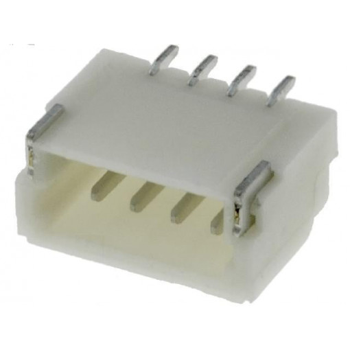 A1001WR-S-4P; Socket; wire-board; male; 1mm; PIN: 4; SMT; 50V; 1A; tinned; 20mΩ; JOINT TECH A1001WR-S-4P; Socket; wire-board; male; 1mm; PIN: 4; SMT; 50V; 1A; tinned; 20mΩ; JOINT TECH