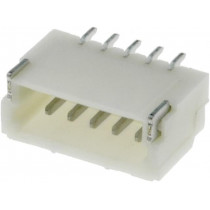A1001WR-S-5P; Socket; wire-board; male; 1mm; PIN: 5; SMT; 50V; 1A; tinned; 20mΩ; JOINT TECH A1001WR-S-5P; Socket; wire-board; male; 1mm; PIN: 5; SMT; 50V; 1A; tinned; 20mΩ; JOINT TECH