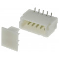 A1001WV-S-5P; Socket; wire-board; male; 1mm; PIN: 5; SMT; 50V; 1A; tinned; 20mΩ; JOINT TECH A1001WV-S-5P; Socket; wire-board; male; 1mm; PIN: 5; SMT; 50V; 1A; tinned; 20mΩ; JOINT TECH