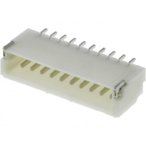 A1001WR-S-10P; Socket; wire-board; male; 1mm; PIN: 10; SMT; 50V; 1A; tinned; 20mΩ; JOINT TECH A1001WR-S-10P; Socket; wire-board; male; 1mm; PIN: 10; SMT; 50V; 1A; tinned; 20mΩ; JOINT TECH