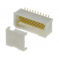 A1001WV-S-2X10P; Socket; wire-board; male; 1mm; PIN: 20; SMT; 50V; 1A; tinned; 20mΩ; JOINT TECH A1001WV-S-2X10P; Socket; wire-board; male; 1mm; PIN: 20; SMT; 50V; 1A; tinned; 20mΩ; JOINT TECH