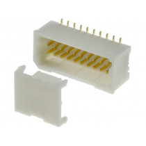 A1001WV-S-2X10P; Socket; wire-board; male; 1mm; PIN: 20; SMT; 50V; 1A; tinned; 20mΩ; JOINT TECH A1001WV-S-2X10P; Socket; wire-board; male; 1mm; PIN: 20; SMT; 50V; 1A; tinned; 20mΩ; JOINT TECH