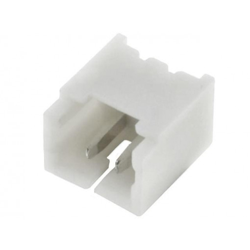 A1250WR-2P; Socket; wire-board; male; 1.25mm; PIN: 2; THT; 125V; 1A; tinned; JOINT TECH A1250WR-2P; Socket; wire-board; male; 1.25mm; PIN: 2; THT; 125V; 1A; tinned; JOINT TECH