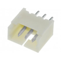 A1250WV-3P; Socket; wire-board; male; 1.25mm; PIN: 3; THT; 125V; 1A; tinned; JOINT TECH