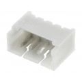 A1250WR-4P; Socket; wire-board; male; 1.25mm; PIN: 4; THT; 125V; 1A; tinned; JOINT TECH A1250WR-4P; Socket; wire-board; male; 1.25mm; PIN: 4; THT; 125V; 1A; tinned; JOINT TECH