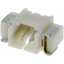 A1250WR-S-2P; Socket; wire-board; male; 1.25mm; PIN: 2; SMT; 125V; 1A; tinned; JOINT TECH