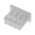 A1250H-3P; Plug; wire-board; female; 1.25mm; PIN: 3; w/o contacts; for cable; JOINT TECH A1250H-3P; Plug; wire-board; female; 1.25mm; PIN: 3; w/o contacts; for cable; JOINT TECH