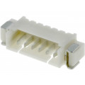 A1250WR-S-6P; Socket; wire-board; male; 1.25mm; PIN: 6; SMT; 125V; 1A; tinned; JOINT TECH A1250WR-S-6P; Socket; wire-board; male; 1.25mm; PIN: 6; SMT; 125V; 1A; tinned; JOINT TECH