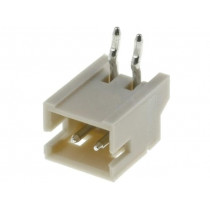 A1500WR-2P; Socket; wire-board; male; 1.5mm; PIN: 2; THT; 100V; 1A; tinned; 20mΩ; JOINT TECH