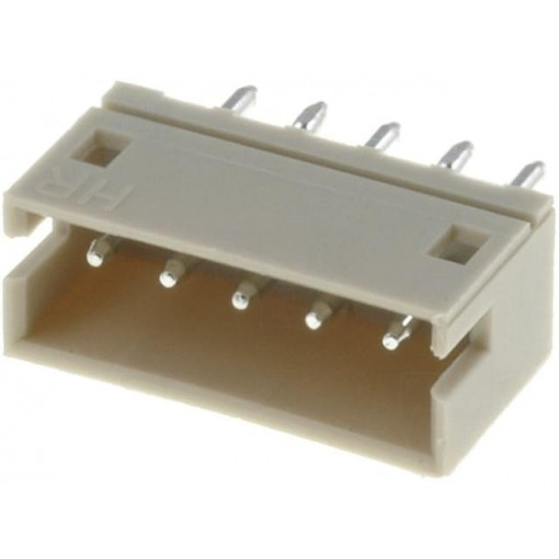 A1500WV-5P; Socket; wire-board; male; 1.5mm; PIN: 5; THT; 100V; 1A; tinned; 20mΩ; JOINT TECH