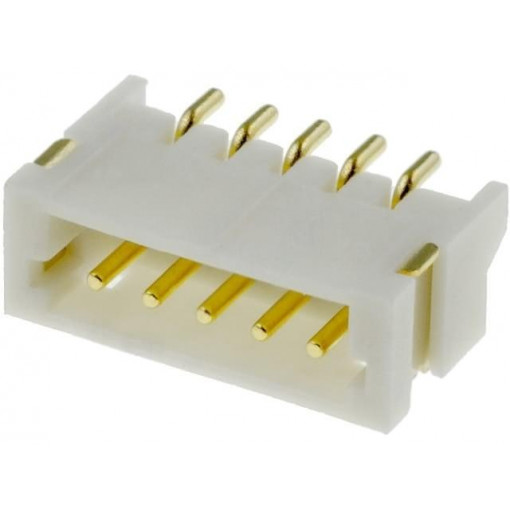 A1500WR-S-5P; Socket; wire-board; male; 1.5mm; PIN: 5; SMT; 100V; 1A; tinned; 20mΩ; JOINT TECH