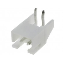 A2501WR-2P1; Wire-board; socket; male; A2501; 2.5mm; PIN: 2; THT; 250V; 3A; tinned; JOINT TECH