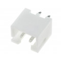 A2501WV-2P1; Wire-board; socket; male; A2501; 2.5mm; PIN: 2; THT; 250V; 3A; tinned; JOINT TECH