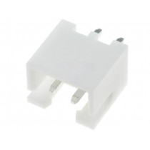 A2501WV-2P1; Wire-board; socket; male; A2501; 2.5mm; PIN: 2; THT; 250V; 3A; tinned; JOINT TECH