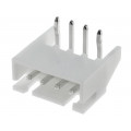 A2501WR-4P1; Wire-board; socket; male; A2501; 2.5mm; PIN: 4; THT; 250V; 3A; tinned; JOINT TECH A2501WR-4P1; Wire-board; socket; male; A2501; 2.5mm; PIN: 4; THT; 250V; 3A; tinned; JOINT TECH