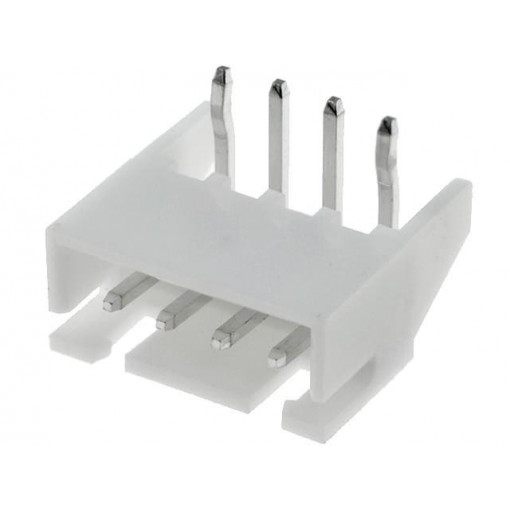 A2501WR-4P1; Wire-board; socket; male; A2501; 2.5mm; PIN: 4; THT; 250V; 3A; tinned; JOINT TECH