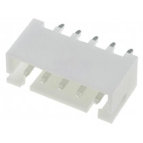 A2501WV-5P1; Wire-board; socket; male; A2501; 2.5mm; PIN: 5; THT; 250V; 3A; tinned; JOINT TECH