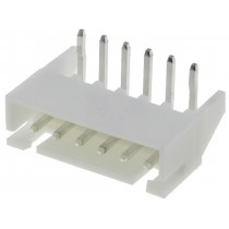 A2501WR-6P1; Wire-board; socket; male; A2501; 2.5mm; PIN: 6; THT; 250V; 3A; tinned; JOINT TECH