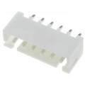 A2501WV-6P1; Wire-board; socket; male; A2501; 2.5mm; PIN: 6; THT; 250V; 3A; tinned; JOINT TECH