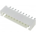 A2501WV-10P1; Wire-board; socket; male; A2501; 2.5mm; PIN: 10; THT; 250V; 3A; tinned; JOINT TECH