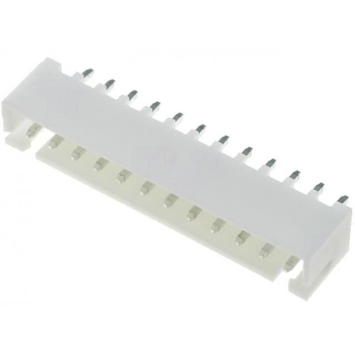 A2501WV-12P1; Wire-board; socket; male; A2501; 2.5mm; PIN: 12; THT; 250V; 3A; tinned; JOINT TECH