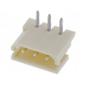 A2506WR-3P; Wire-board; socket; male; A2506; 2.5mm; PIN: 3; THT; 250V; 3A; tinned; JOINT TECH