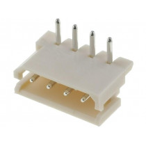 A2506WR-4P; Wire-board; socket; male; A2506; 2.5mm; PIN: 4; THT; 250V; 3A; tinned; JOINT TECH