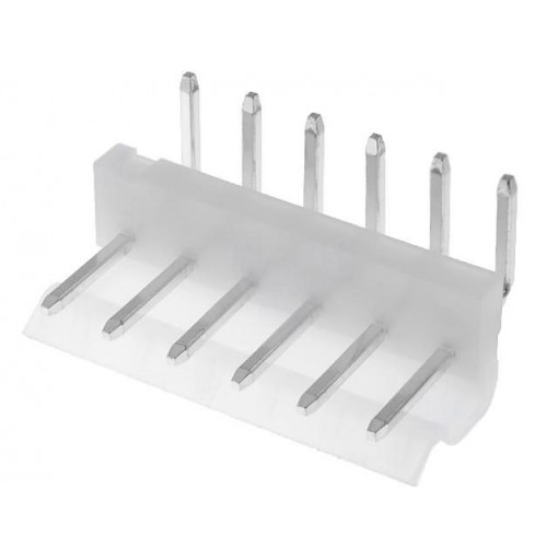 A5081WR-6P; Socket; wire-board; male; 5.08mm; PIN: 6; THT; 250V; 7A; tinned; 10mΩ; JOINT TECH